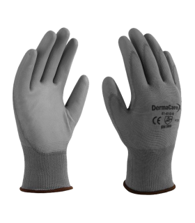 Guante Nylon Gris HY FLEX