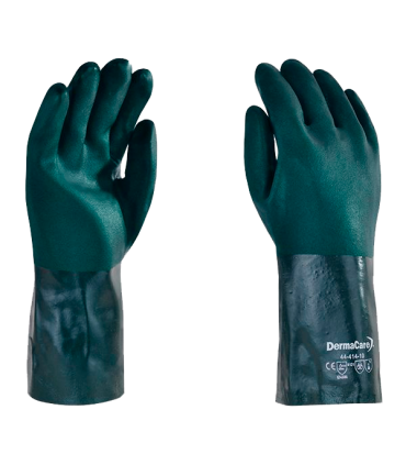 Guante PVC Verde 35 cms