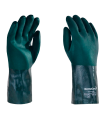 Guante PVC Verde 35 cms