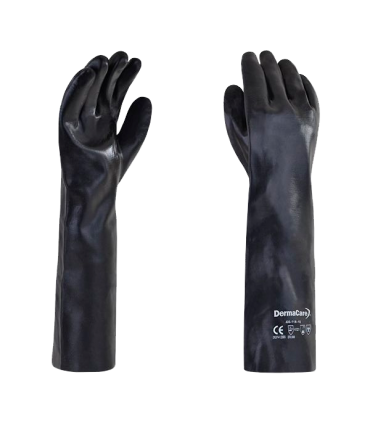Guante PVC Negro 45 CM