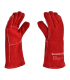 Guante Soldador Hilo de Kevlar Rojo