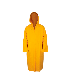 Impermeable de Gabardina Amarillo