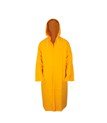 Impermeable de Gabardina Amarillo