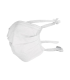 Cubre bocas 2 Pliegues Blanco
