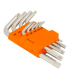 Juego de llaves Torx, 9 piezas