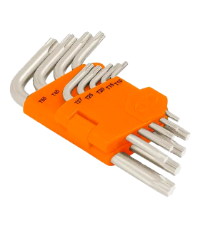 Juego de llaves Torx, 9 piezas