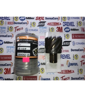 Broca anular 1 5/8 x 1"