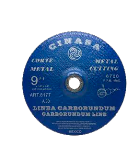 Disco de Corte de Carbon Tipo 27