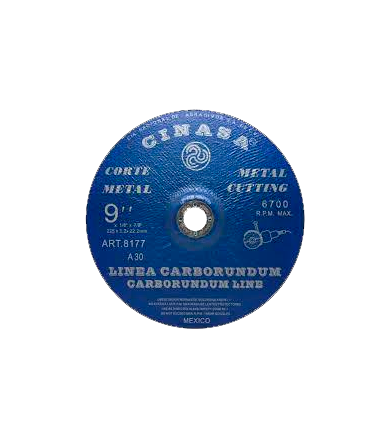 Disco de Corte de Carbon Tipo 27