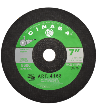Disco de Corte de Piedra 7"