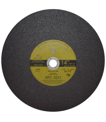 Disco de Corte 14" Amarillo
