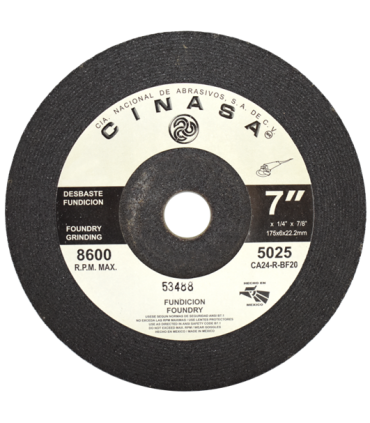 Disco 7" para Desbaste tipo 27