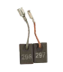 Juego de Carbones para Miniesmeriladora 5" 1100W