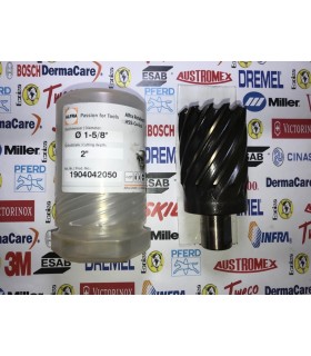 Broca anular 1 5/8 x 2"