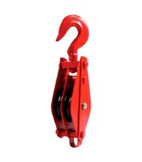 Polea Garrucha para Cable Doble 4-1/2 2T