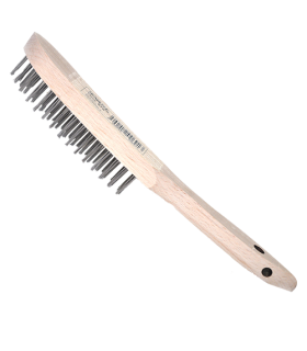 CEPILLO MANUAL DE SOLDADOR INOXIDABLE