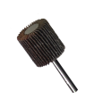 RUEDA FLAP CHIP-CUT CON VASTAGO G80