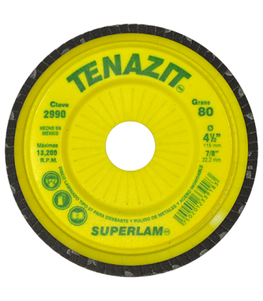 Disco laminado SUPERLAM grano 80