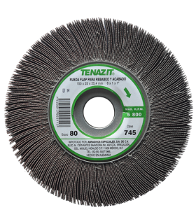 Rueda flap Tenazit Premium grano 80