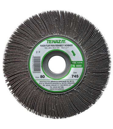Rueda flap Tenazit Premium grano 80