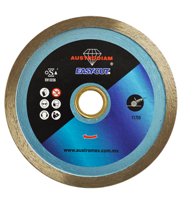 Disco de diamante azul Rin continuo