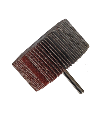 Rueda flap Chip-cut con vástago grano 60