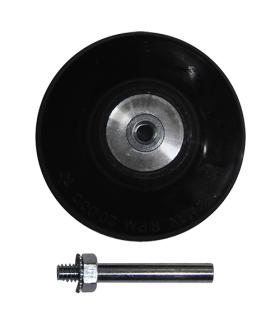 Adaptador para discos rápido de fibra y lija