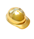 CASCO DE ALUMINIO CLASE C DORADO