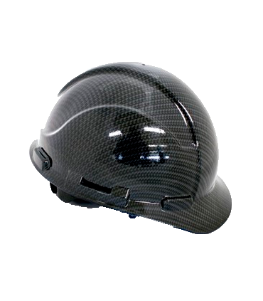 Casco Decorado Carbon Fiber