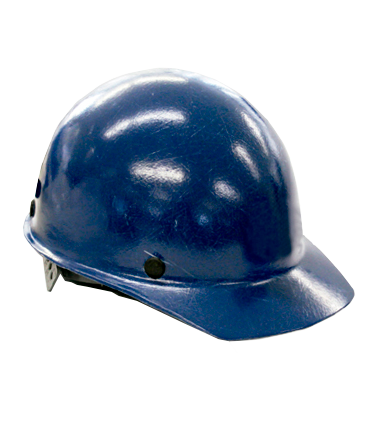 Casco fibra de vidrio Clase G Azul