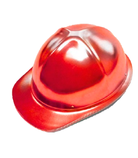 CASCO DE ALUMINIO CLASE C ROJO