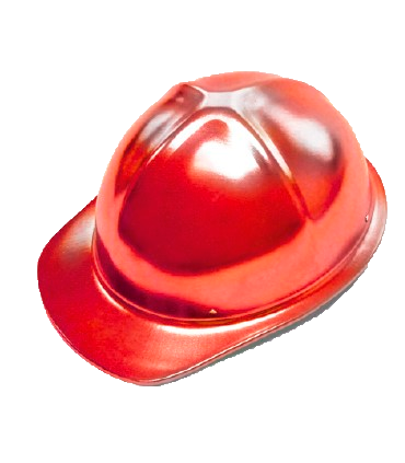 CASCO DE ALUMINIO CLASE C ROJO