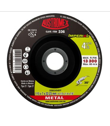 DISCO DE DESBASTE 4 1/2" 336