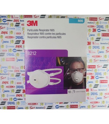 8212- Mascarilla desechable con filtro N95