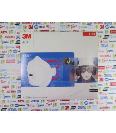 9332-Mascarilla desechable para particulas P3