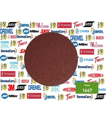 1647-Disco de lija 5" G.80 Autoadherible