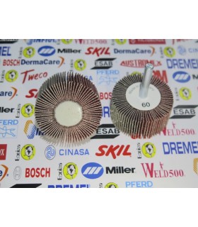 915-Rueda flap 2" X 1" C/V 1/4 G.60