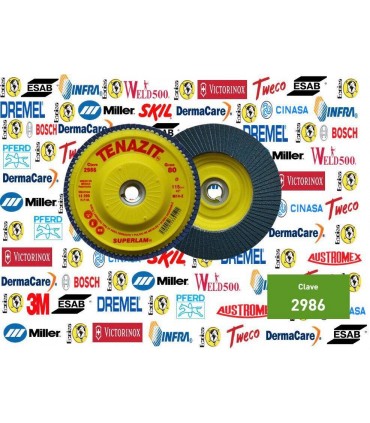 2986-Disco laminado 4 1/2" G.80
