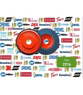 2216-Disco laminado 4 1/2" G.40