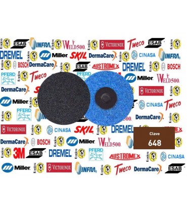 648-Disco de cambio rapido azul 2" G.fino
