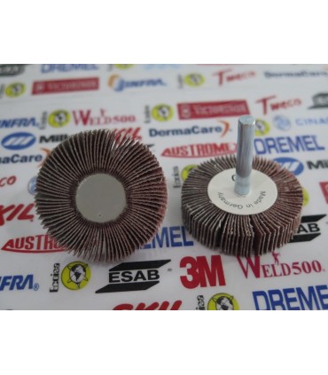 910-Rueda flap 2" X 1/2" C/V 1/4" G.80