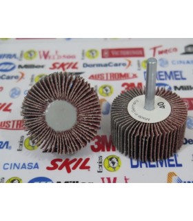 914-Rueda flap 2" X 1" C/V 1/4" G.40