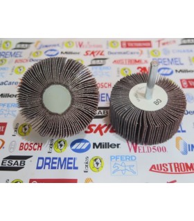 954-Rueda flap 2-1/2" X 1" C/V 1/4" G.80