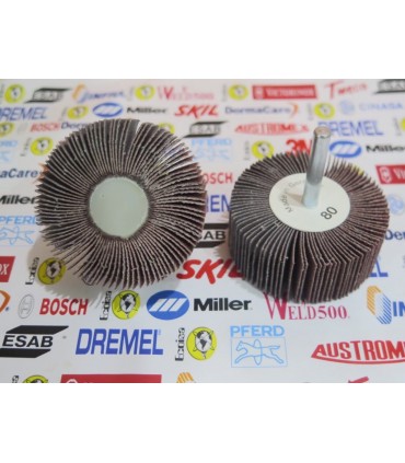 954-Rueda flap 2-1/2" X 1" C/V 1/4" G.80