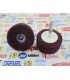 1604-Rueda de fibra 2" X 1" C/V 1/4"