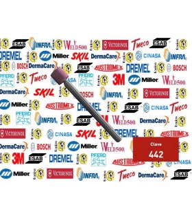 442-Punta montada rosa W-160