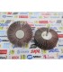 930-Rueda flap 3" X 1" C/V 1/4" G.80