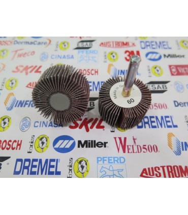 871-Rueda flap 1-1/2" X 3/4" C/V 1/4" G.60