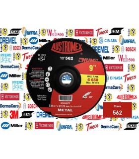 562-Disco de desbaste 9"