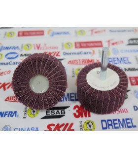 1600-Rueda flap con fibra 2" X 1" C/V 1/4" G.180